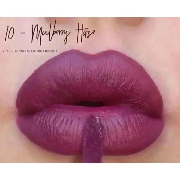 FARMASI VFX Elite Matte Liquid Lipstick Mulberry Haze 10 Long Lasting New in Box - Picture 2 of 5